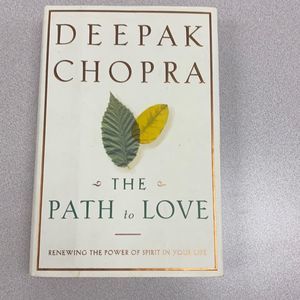 Deepak Chopra ❤️The Path to love 💗 hardcover book